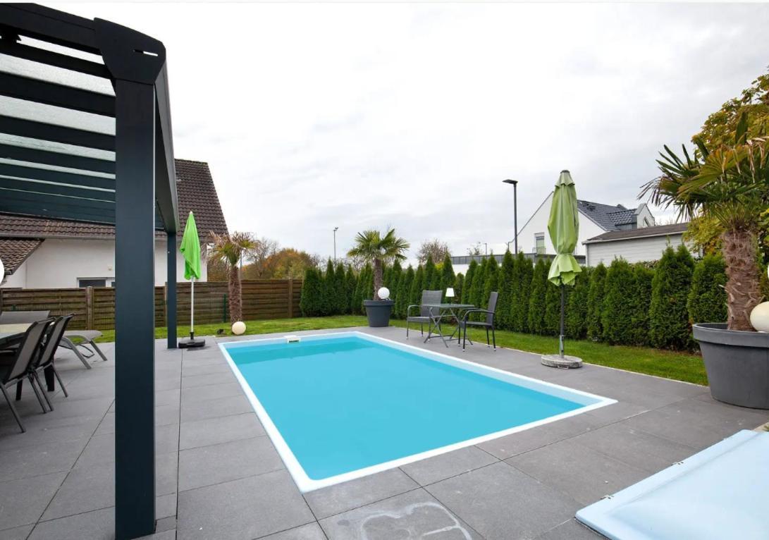 Grosszuegige Unterkunft Mit Terrasse Oberbrechen Exterior photo